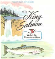King Salmon Stamp First Day of Issue Celebration materials